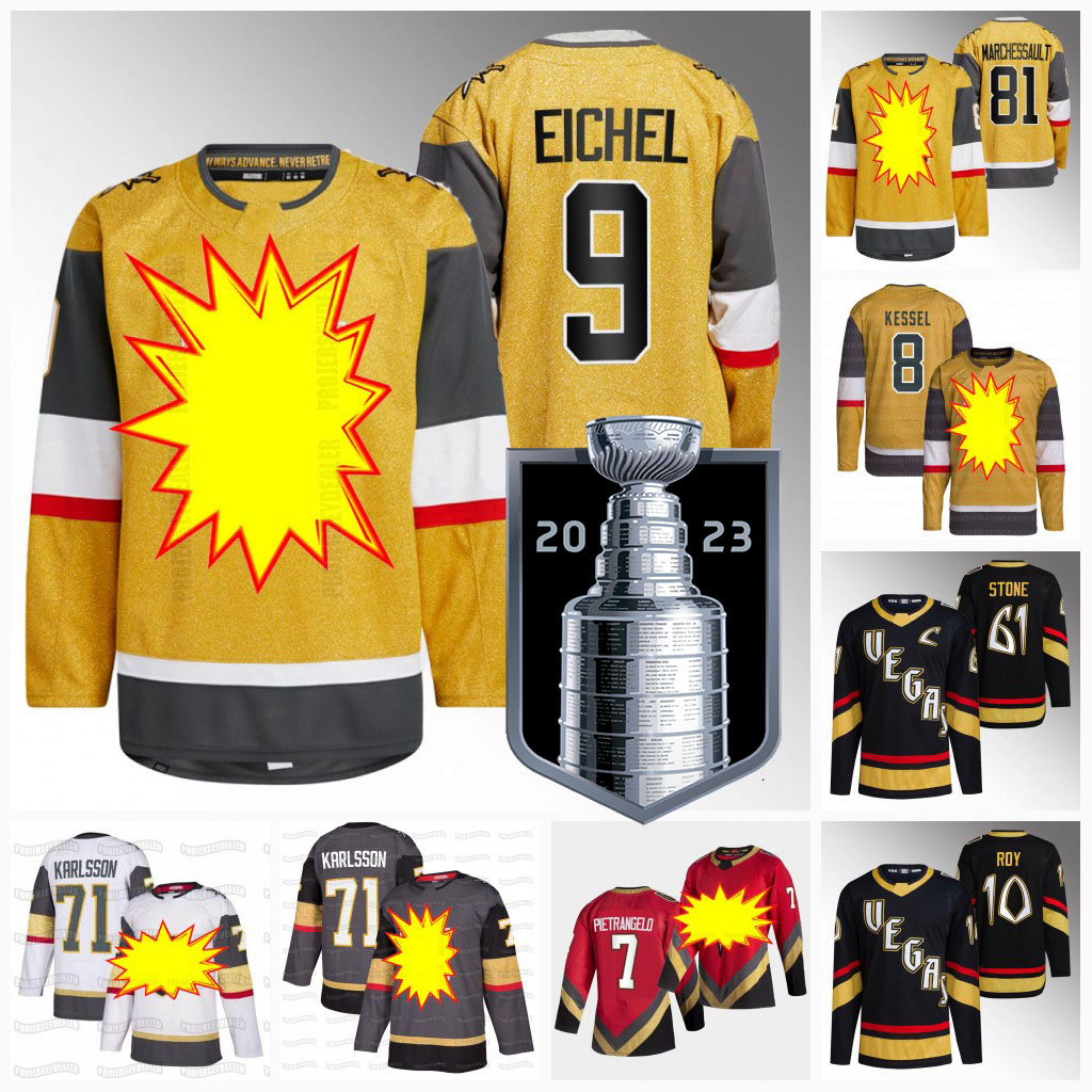 Jack Eichel 2023 Stanley Cup Finals Jersey Golden Knights Jonathan Marchessault Keegan Kolesar Mark Stone Stephenson Barbashev Karlsson Vegas Pietrangelo, Blue
Jack Eichel 2023 Stanley Cup Finals Jersey Golden Knights Jonathan Marchessault Keegan Kolesar Mark Stone Stephenson Barbashev Karlsson Vegas Pietrangelo, Blue