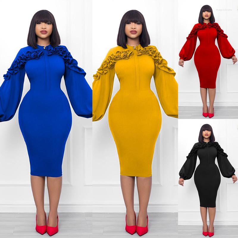 Casual Dresses Middle Eastern Women's Dress 2023 Spring And Autumn Elegant Style Shirt Neck Lantern Sleeve Tight Wrap Hip, Blue
Casual Dresses Middle Eastern Women's Dress 2023 Spring And Autumn Elegant Style Shirt Neck Lantern Sleeve Tight Wrap Hip, Blue