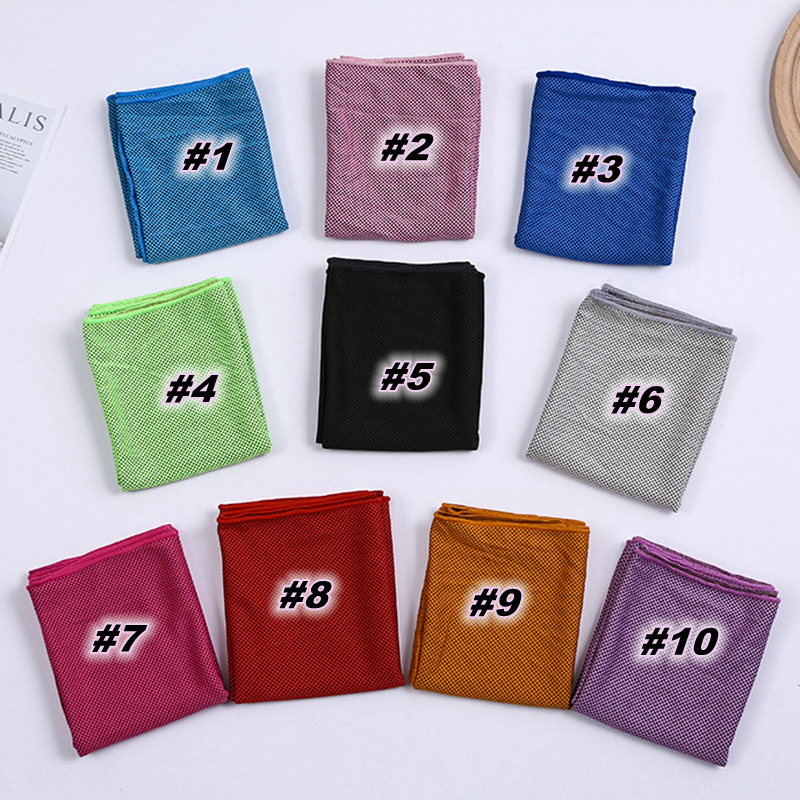 Ice Cold Towel Summer Fitness Cool Quick Dry Soft Breathable Adult Kid Sport Cooling Towel