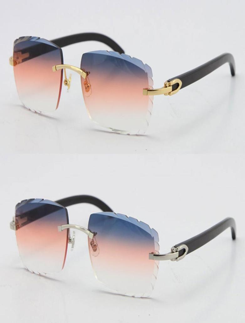 Selling 3524012 Rimless Original Black Buffalo Horn Sunglasses carving Lens Unisex driving glasses C Decoration gold metal frame E8099706
Selling 3524012 Rimless Original Black Buffalo Horn Sunglasses carving Lens Unisex driving glasses C Decoration gold metal frame E8099706