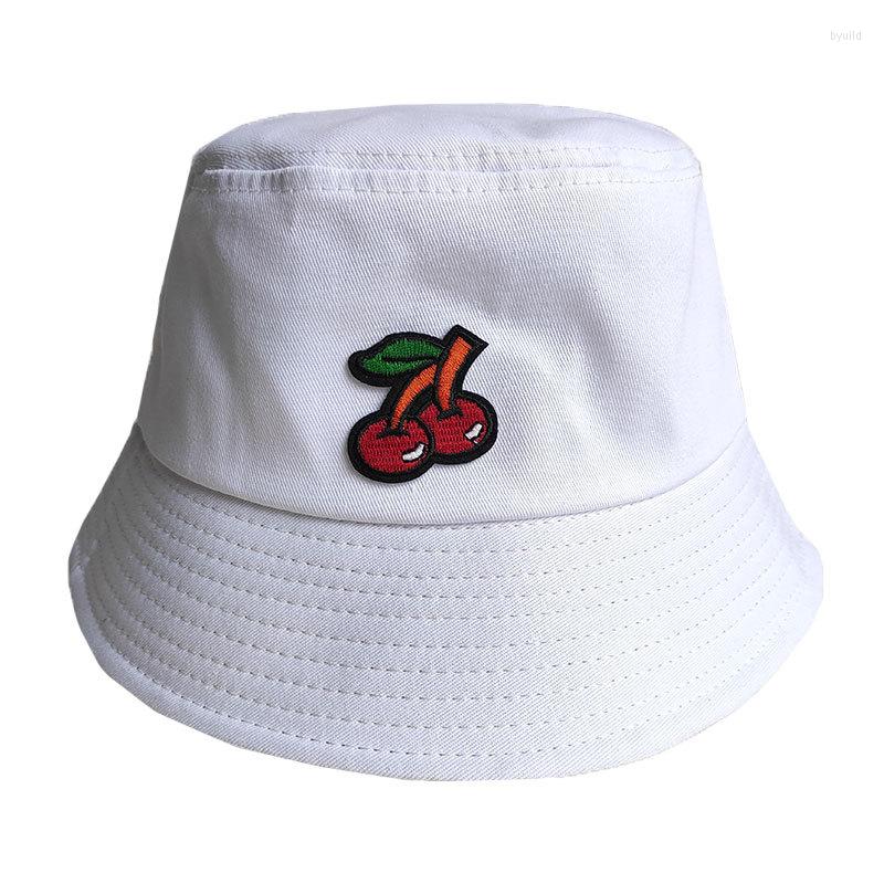 Berets Selling Banana Fisherman Hat Pure White Black Fashion Cherry Embroidery Hipster
Berets Selling Banana Fisherman Hat Pure White Black Fashion Cherry Embroidery Hipster
