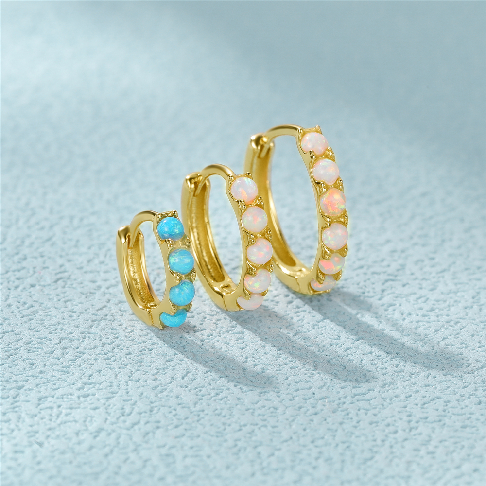 ROXI 6/8/10mm Size Opal Round Hoop Earrings For Women 925 Sterling Silver Circle Earrings Jewelry Bohemia Pendiente Plata 1piece
ROXI 6/8/10mm Size Opal Round Hoop Earrings For Women 925 Sterling Silver Circle Earrings Jewelry Bohemia Pendiente Plata 1piece
