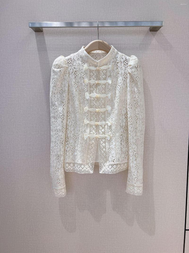 Women' Blouses 2023 Women Fashion Bubble Long Sleeve Sexy Casual Hollow Lace Top 1213
Women' Blouses 2023 Women Fashion Bubble Long Sleeve Sexy Casual Hollow Lace Top 1213
