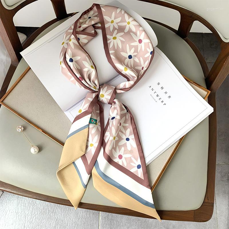 Scarves &Dolphin Women Wide Skinny Silk Scarf Sunflower Printed Chiffon Silky Headbands Bandana Hair Ribbon Long Bag Tie
Scarves &Dolphin Women Wide Skinny Silk Scarf Sunflower Printed Chiffon Silky Headbands Bandana Hair Ribbon Long Bag Tie