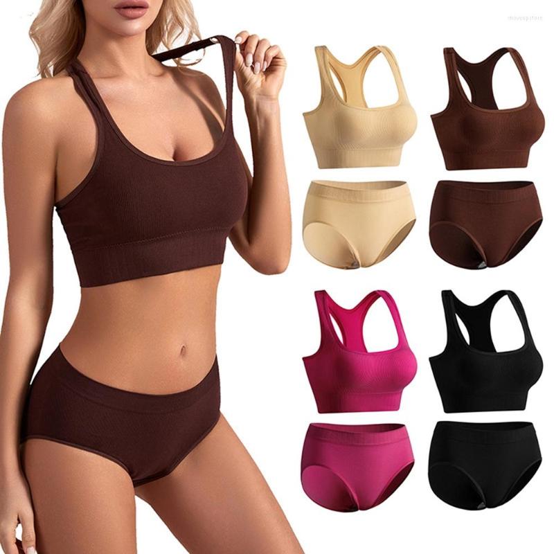 Yoga Outfit Women Seamless Bra Set Low Waist Panties Sports Bralette Wire Free Lingerie Brassiere Up Shapewear Underwear, Apricotcolor
Yoga Outfit Women Seamless Bra Set Low Waist Panties Sports Bralette Wire Free Lingerie Brassiere Up Shapewear Underwear, Apricotcolor
