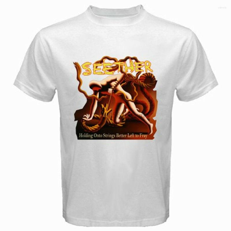 Men' T Shirts SEETHER Holding Onto Strings Music Men White T-Shirt Size To 3XL, Men-darkpurple
Men' T Shirts SEETHER Holding Onto Strings Music Men White T-Shirt Size To 3XL, Men-darkpurple
