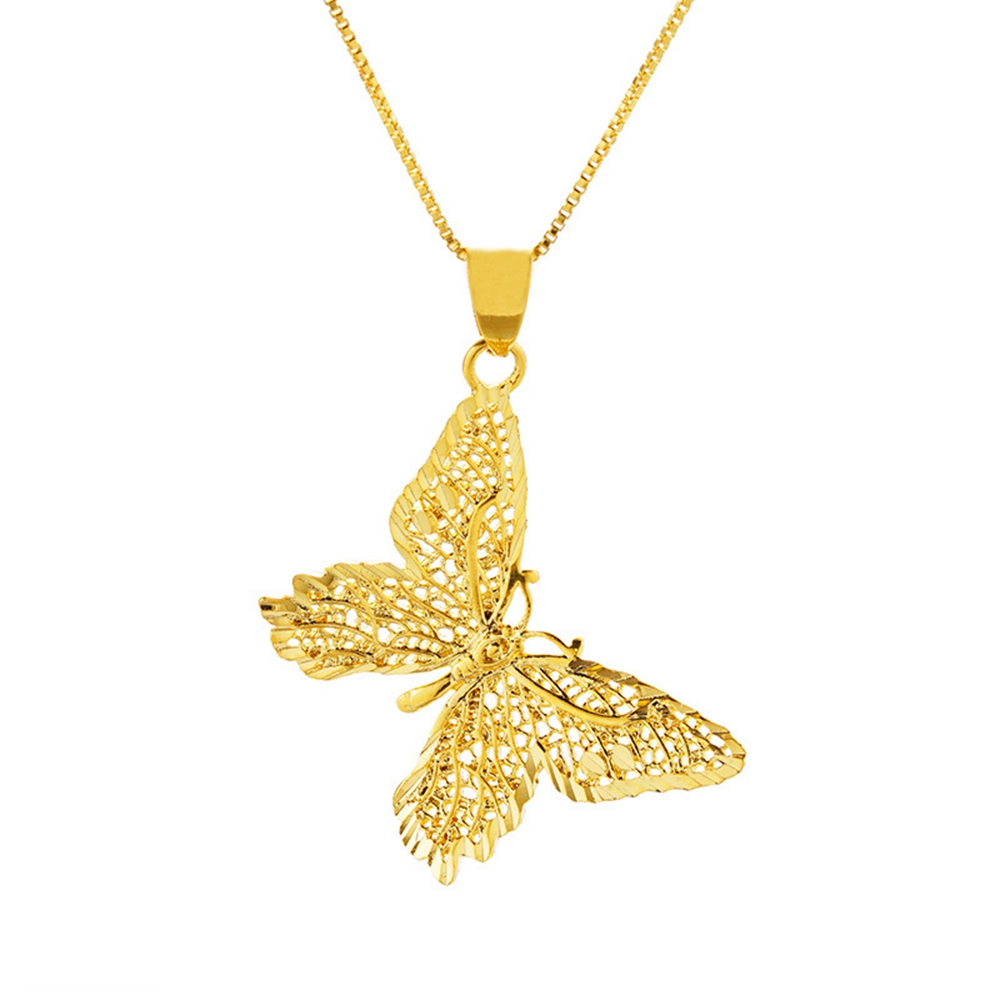 Women Pendant Chain with Butterfly Design 18k Yellow Gold Filled Classic Lady Girls Jewelry Gift
Women Pendant Chain with Butterfly Design 18k Yellow Gold Filled Classic Lady Girls Jewelry Gift