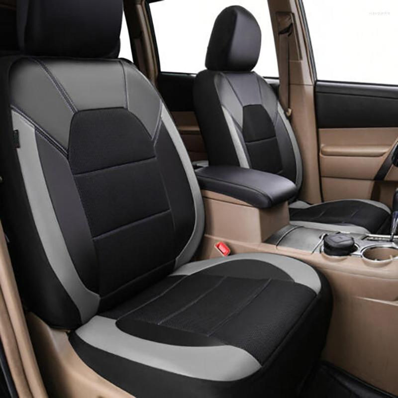 Car Seat Covers Universal Leather Cover Protector Front/Rear PU Soft Cushion Patchwork All Interior Accessories
Car Seat Covers Universal Leather Cover Protector Front/Rear PU Soft Cushion Patchwork All Interior Accessories