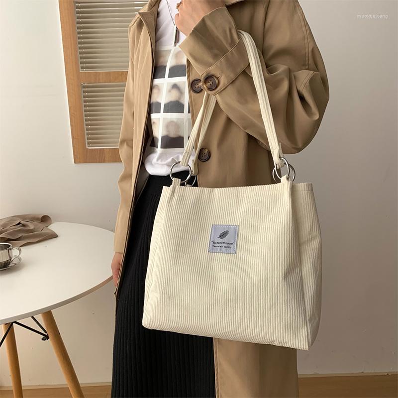 Evening Bags Corduroy Bag Women Shoulder Female Handbags Retro Girls Large Shopper Reusable Foldable Eco Storage Grocery Tote Shopping, Brown
Evening Bags Corduroy Bag Women Shoulder Female Handbags Retro Girls Large Shopper Reusable Foldable Eco Storage Grocery Tote Shopping, Brown