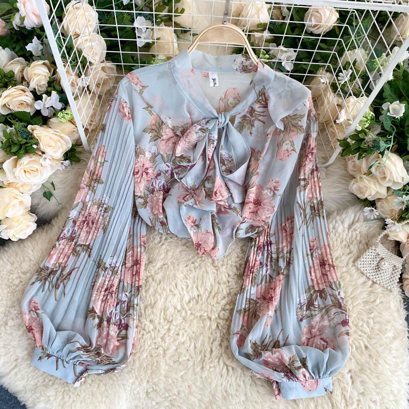 Women's Blouses & Shirts SINGREINY Women Korean Floral Blouse Sweet Bow Collar Lantern Sleeve Chiffon Tops Summer Bohemian Casual Loose Vaca, Khaki
Women's Blouses & Shirts SINGREINY Women Korean Floral Blouse Sweet Bow Collar Lantern Sleeve Chiffon Tops Summer Bohemian Casual Loose Vaca, Khaki
