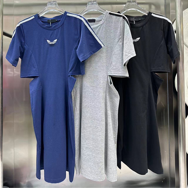 Hollow Waist Designer Dress Fashion Letters Embroidery Dresses Casual Cotton Skirts Womens Plus Size Dress, Black
Hollow Waist Designer Dress Fashion Letters Embroidery Dresses Casual Cotton Skirts Womens Plus Size Dress, Black