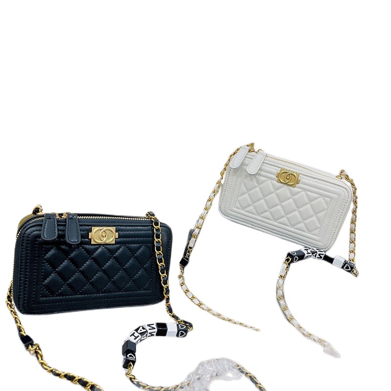 Shoulder Bags Designer Flap Bag Hobo Handbag Gold Chain Fashion Women's Lunch Matel Logo CrossBody Purse Official Imported Genuine Leather France Wallet Size 17cm, White 21*14cm
Shoulder Bags Designer Flap Bag Hobo Handbag Gold Chain Fashion Women's Lunch Matel Logo CrossBody Purse Official Imported Genuine Leather France Wallet Size 17cm, White 21*14cm