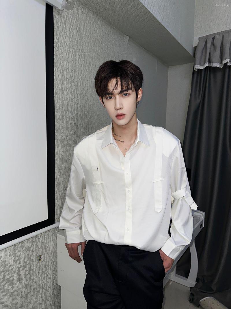 Men's Casual Shirts Fashion Men's Gh0480 2023 Runway Luxury European Design Party Style Clothing, Black
Men's Casual Shirts Fashion Men's Gh0480 2023 Runway Luxury European Design Party Style Clothing, Black