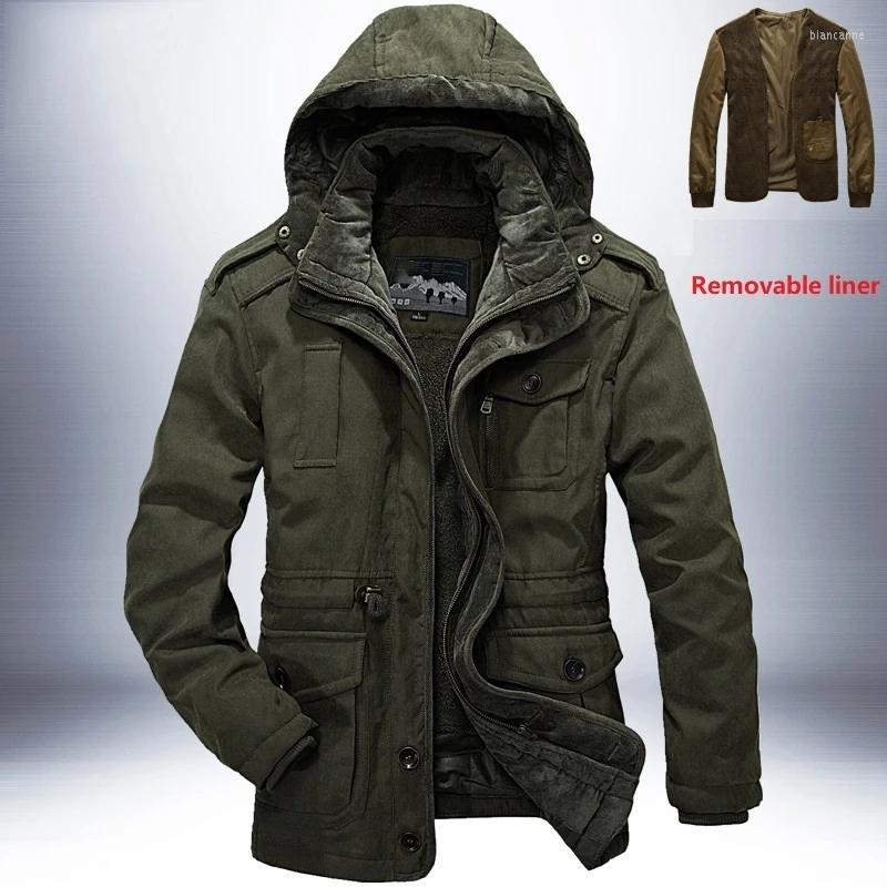 Men's Jackets Winter Men Thickened Cotton Clothes Hooded Outdoor Jacket Coat Hat Windbreaker Parka Plush Thickening Warmth, Blue
Men's Jackets Winter Men Thickened Cotton Clothes Hooded Outdoor Jacket Coat Hat Windbreaker Parka Plush Thickening Warmth, Blue