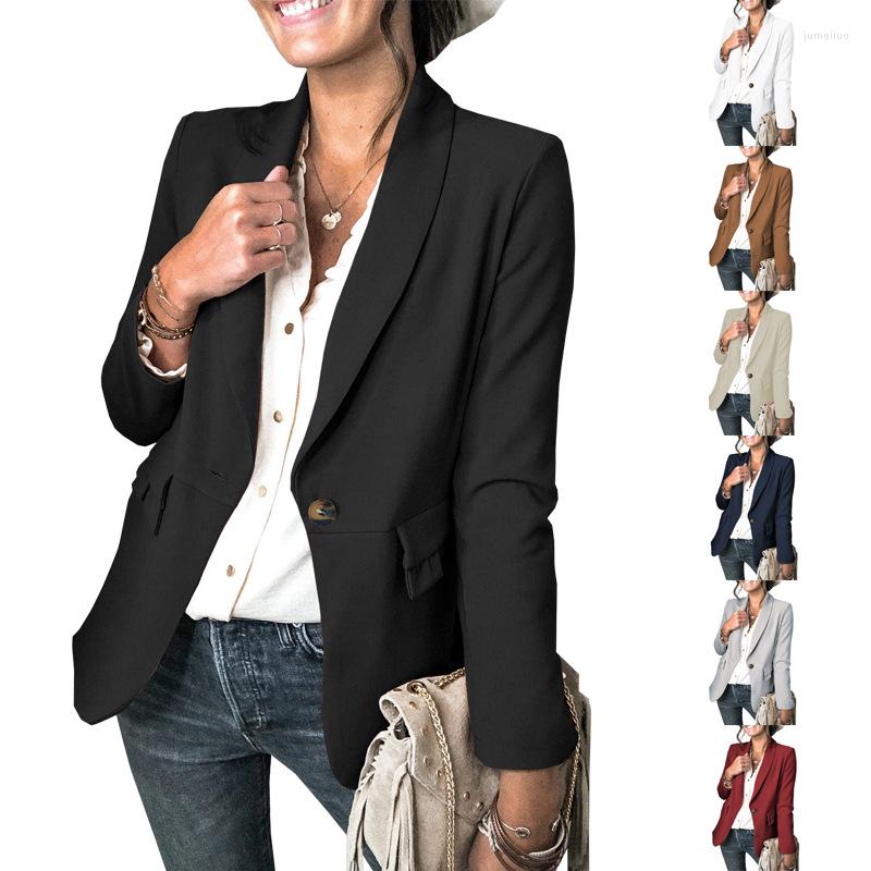Women's Suits 2023 European And American Suit Jacket Women Autumn Winter Solid Color Pocket Pleats Stitching A Button, Apricot
Women's Suits 2023 European And American Suit Jacket Women Autumn Winter Solid Color Pocket Pleats Stitching A Button, Apricot
