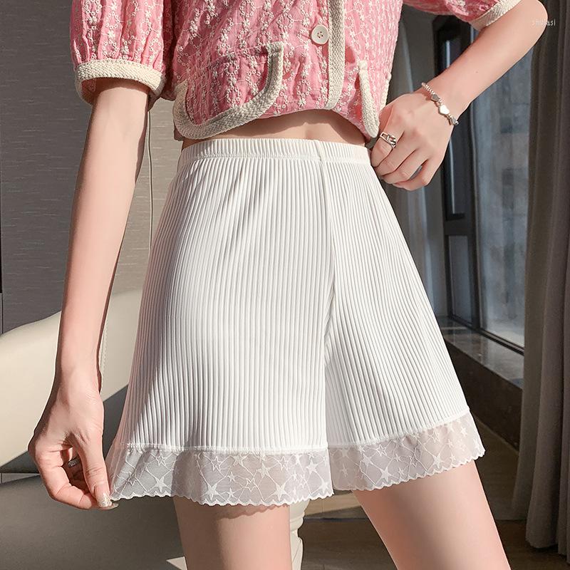 Women's Panties Spring Summer 2023 In Safety Pants Women's Anti-glare Breathable Leggings Star Lace Wear Non-rolled Loose Home Shorts, White
Women's Panties Spring Summer 2023 In Safety Pants Women's Anti-glare Breathable Leggings Star Lace Wear Non-rolled Loose Home Shorts, White