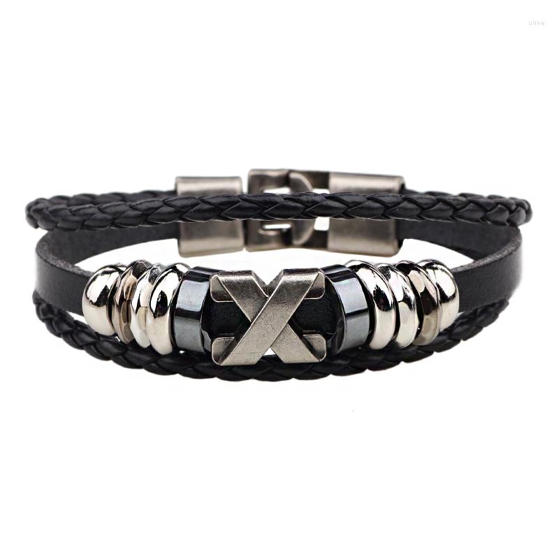Charm Bracelets Fashion Beaded Wax Rope Stainless Steel Accessories Genuine Leather For Women Man Gift Pulsera Lederen Armband
Charm Bracelets Fashion Beaded Wax Rope Stainless Steel Accessories Genuine Leather For Women Man Gift Pulsera Lederen Armband