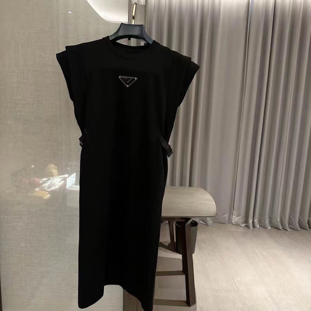 Summer Luxury Brand Designer Dress Fashion Letter Printed Dresses For Woman Slim Quick Dry Mini Skirt American Womens Clothing