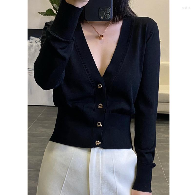 Women' Knits 2023 Temperament Elegant Knitted Cashmere Cardigan Women' Sweater Thin Spring And Autumn V-neck Loose Short Wool Coat, Black
Women' Knits 2023 Temperament Elegant Knitted Cashmere Cardigan Women' Sweater Thin Spring And Autumn V-neck Loose Short Wool Coat, Black