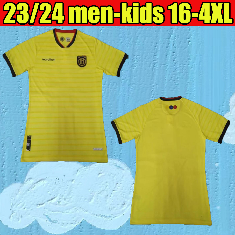 2023 Ecuador Soccer Jerseys CAICEDO Valencia 23 24 Home Yellow HINCAPIE J. Cifuentes PLATA Away Estrada CAICEDO Estupinan National Team Football Shirt
2023 Ecuador Soccer Jerseys CAICEDO Valencia 23 24 Home Yellow HINCAPIE J. Cifuentes PLATA Away Estrada CAICEDO Estupinan National Team Football Shirt