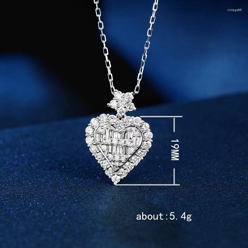 Pendant Necklaces 2023 Design Of Heart Crystal Zircon Stone Necklace Shiny Love Star Valentines Gift Wedding Female Jewelry
Pendant Necklaces 2023 Design Of Heart Crystal Zircon Stone Necklace Shiny Love Star Valentines Gift Wedding Female Jewelry