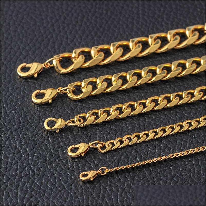 Charm Bracelets M11Mm Stainless Steel Link Bangle Gold Sier Black Mens Bracelet Jewelry Drop Delivery Dhzzj
Charm Bracelets M11Mm Stainless Steel Link Bangle Gold Sier Black Mens Bracelet Jewelry Drop Delivery Dhzzj