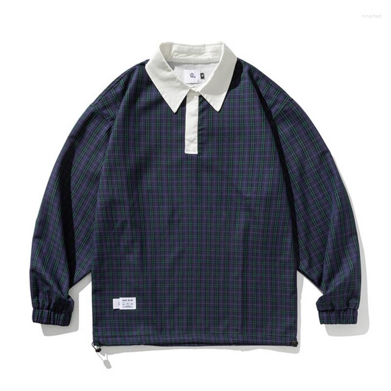Men's Hoodies Streetwear Japan Fashion Casual Shirt Collar Sweatshirt Men Loose Pullover Plaid Sweatshirts Jacket Male Hoodie Autumn Tops, Blue
Men's Hoodies Streetwear Japan Fashion Casual Shirt Collar Sweatshirt Men Loose Pullover Plaid Sweatshirts Jacket Male Hoodie Autumn Tops, Blue