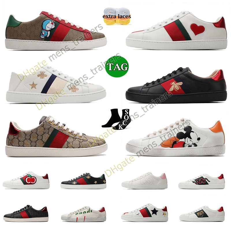 Pairs Flat Designers Shoes ACE Sneakers Casual Dress Screener Men Women Lace Up Classic White Leather Pattern Bottom Bee Cat Tiger Print Lover Flower Low Trainers, # (4)
Pairs Flat Designers Shoes ACE Sneakers Casual Dress Screener Men Women Lace Up Classic White Leather Pattern Bottom Bee Cat Tiger Print Lover Flower Low Trainers, # (4)