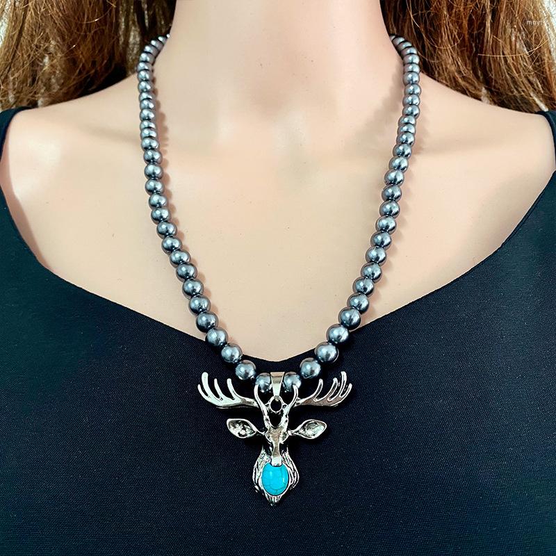 Pendant Necklaces Halloween Skull Pearl Necklace For Women 2023 European And American Jewelry Party Accessories On The Neck
Pendant Necklaces Halloween Skull Pearl Necklace For Women 2023 European And American Jewelry Party Accessories On The Neck