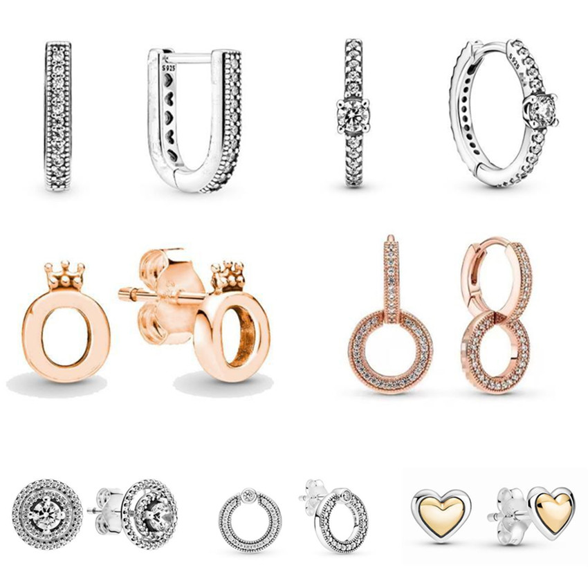 Authentic 925 Sterling Silver Earring Two Tone Domed Golden Heart Stud Earrings For Women Wedding Gift Fashion Jewelry
Authentic 925 Sterling Silver Earring Two Tone Domed Golden Heart Stud Earrings For Women Wedding Gift Fashion Jewelry