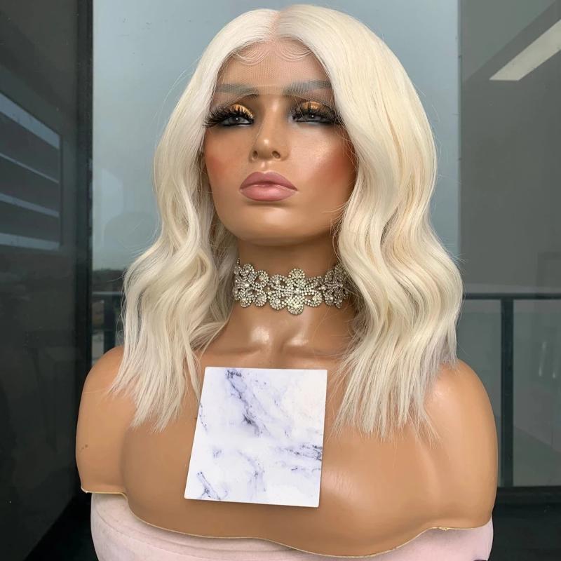 Top Closures Short Cut Bob 613 Blonde Pure Color Synthetic Hair Lace Front For White Women Preplucked Fiber Babyhair Glueless, Lace front wig
Top Closures Short Cut Bob 613 Blonde Pure Color Synthetic Hair Lace Front For White Women Preplucked Fiber Babyhair Glueless, Lace front wig