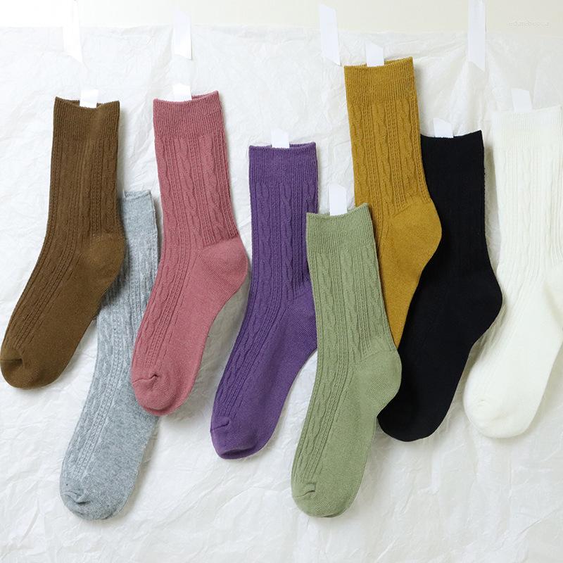 Women Socks 2023 Autumn And Winter Harajuku Japanese Solid Color Twist Pile Ins Tide College Style Women'S Cotton, Black
Women Socks 2023 Autumn And Winter Harajuku Japanese Solid Color Twist Pile Ins Tide College Style Women'S Cotton, Black
