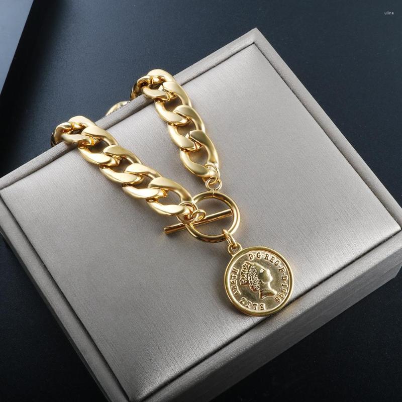 Charm Bracelets ZMFashion Punk Cuban Link-chains Vintage Stainless Steel Gold-plated Thick Bangles Unisex Wrist Jewelry Gift
Charm Bracelets ZMFashion Punk Cuban Link-chains Vintage Stainless Steel Gold-plated Thick Bangles Unisex Wrist Jewelry Gift