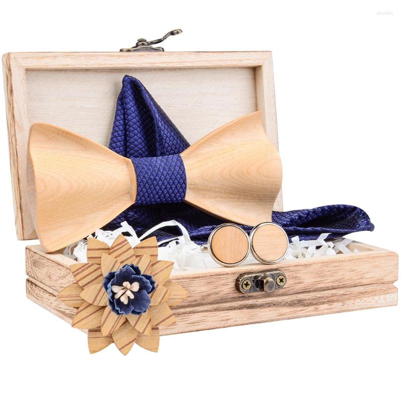 Bow Ties Ricnais Floral Maple 3D Wooden Bowtie For Mens Pocket Square Cufflinks Brooch Set Suit Gravata Wood Tie And Box Gift
Bow Ties Ricnais Floral Maple 3D Wooden Bowtie For Mens Pocket Square Cufflinks Brooch Set Suit Gravata Wood Tie And Box Gift