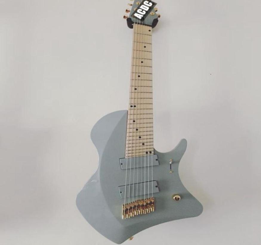 Rare 8 Strings Tosin Abasi Animals Leaders Signature Grey Electric Guitar Fanned Frets Ebony Fingerboard Wings of Wood Rosewood 8469905
Rare 8 Strings Tosin Abasi Animals Leaders Signature Grey Electric Guitar Fanned Frets Ebony Fingerboard Wings of Wood Rosewood 8469905