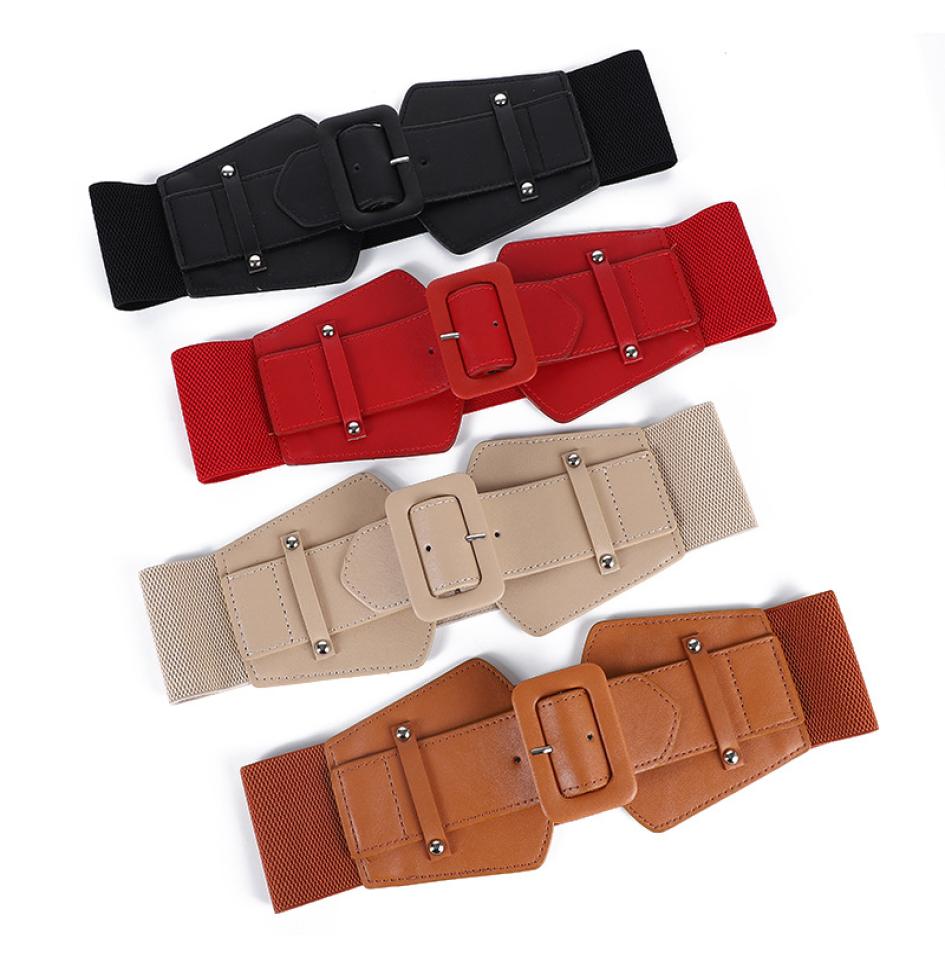 Belts Ladies Waist Womens Fashion Black Red Solid Stretch Elastic Wide Belt Female Dress Adornment For Women Waistband6648964
Belts Ladies Waist Womens Fashion Black Red Solid Stretch Elastic Wide Belt Female Dress Adornment For Women Waistband6648964