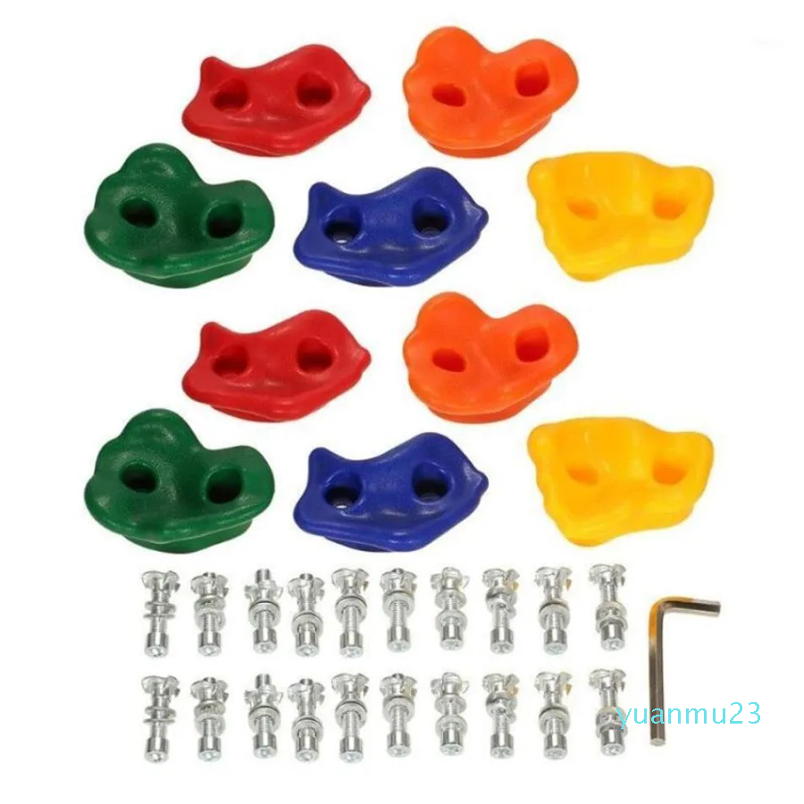 Cords Slings And Webbing Pack Of 10 Rock Climbing Holds Wall Stones Kit Set Backyard Kids Toys With Mounting Hardware Screws
Cords Slings And Webbing Pack Of 10 Rock Climbing Holds Wall Stones Kit Set Backyard Kids Toys With Mounting Hardware Screws
