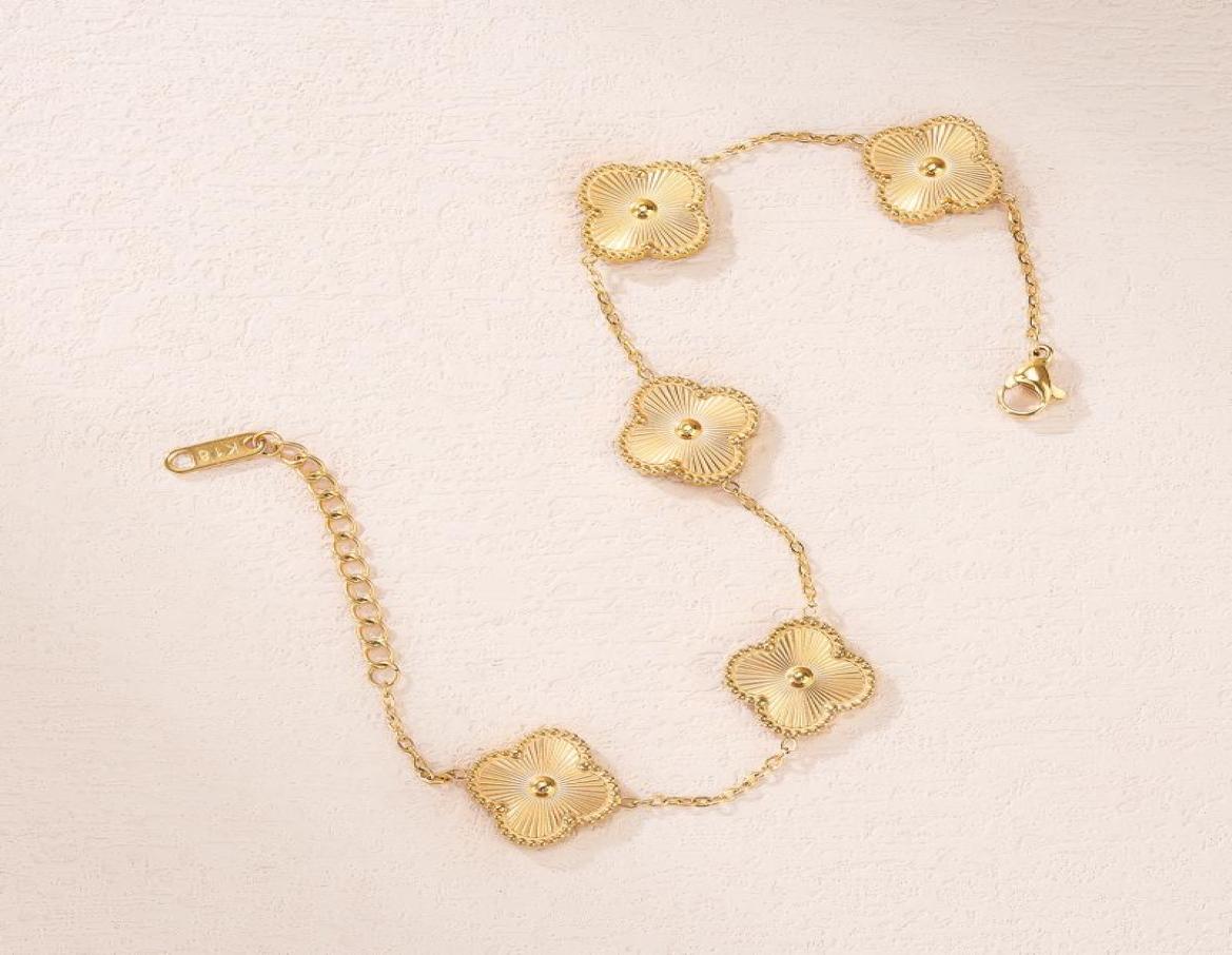 Luxury Clover Pendant Necklace Bracelet Stainless Steel Jewelry for Women Gift3728970
Luxury Clover Pendant Necklace Bracelet Stainless Steel Jewelry for Women Gift3728970