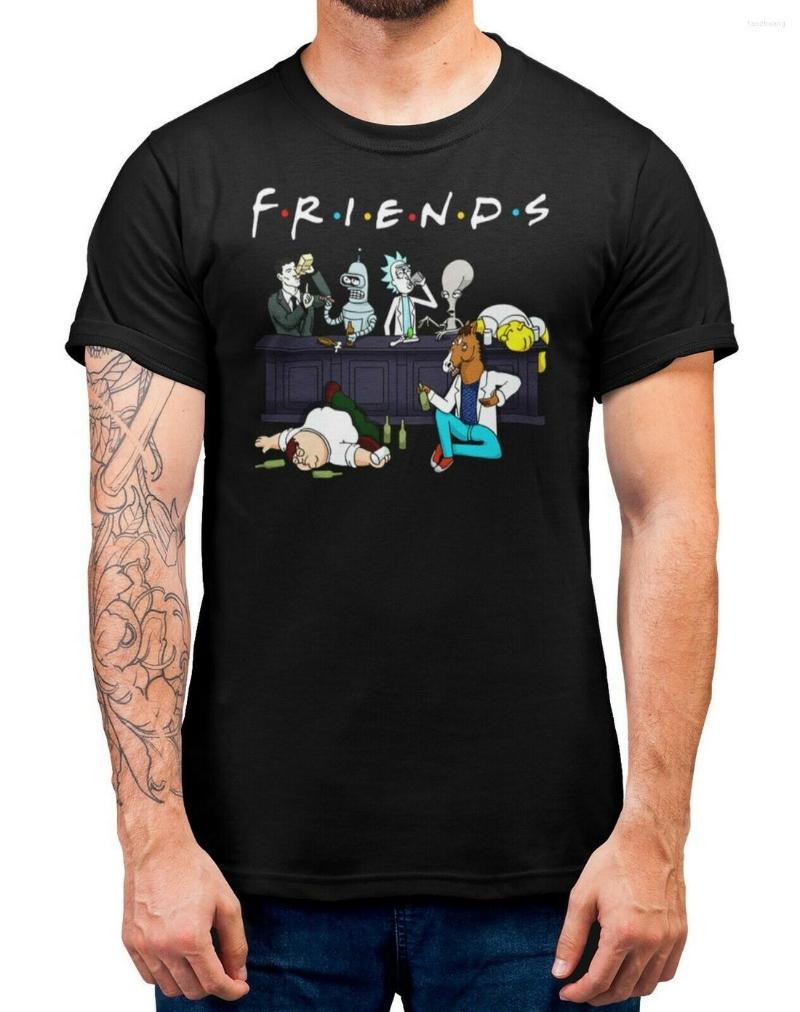 Men's T Shirts Cartoon Sitcoms Friends Tops Tee Shirt Adults Sizes Black Cotton T-Shirt Fashion Classic Style, New shirsx115061
Men's T Shirts Cartoon Sitcoms Friends Tops Tee Shirt Adults Sizes Black Cotton T-Shirt Fashion Classic Style, New shirsx115061