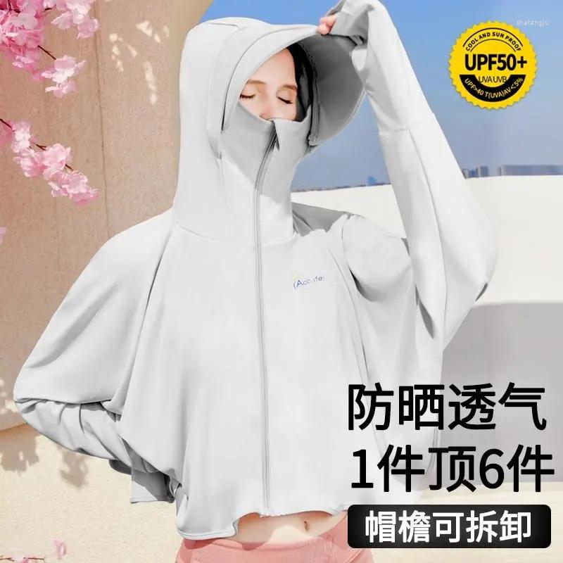 Women's Jackets 2023 Women Sun Protection Clothing Summer Coat UV Breathable Cover Up Ice Silk Cycling, Ice mist blue
Women's Jackets 2023 Women Sun Protection Clothing Summer Coat UV Breathable Cover Up Ice Silk Cycling, Ice mist blue