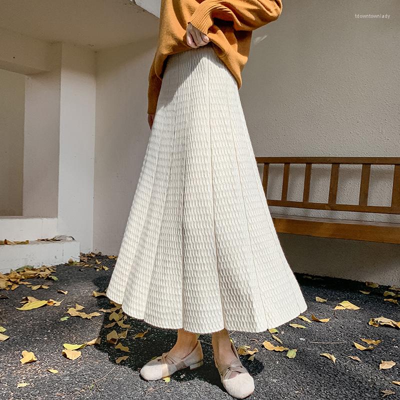 Skirts Elegant Women Knitted Female Office Ladies Casual Loose Thicken A-Line High Waist Sweaters Skirt 2023 Autumn Winter L700, Beige
Skirts Elegant Women Knitted Female Office Ladies Casual Loose Thicken A-Line High Waist Sweaters Skirt 2023 Autumn Winter L700, Beige