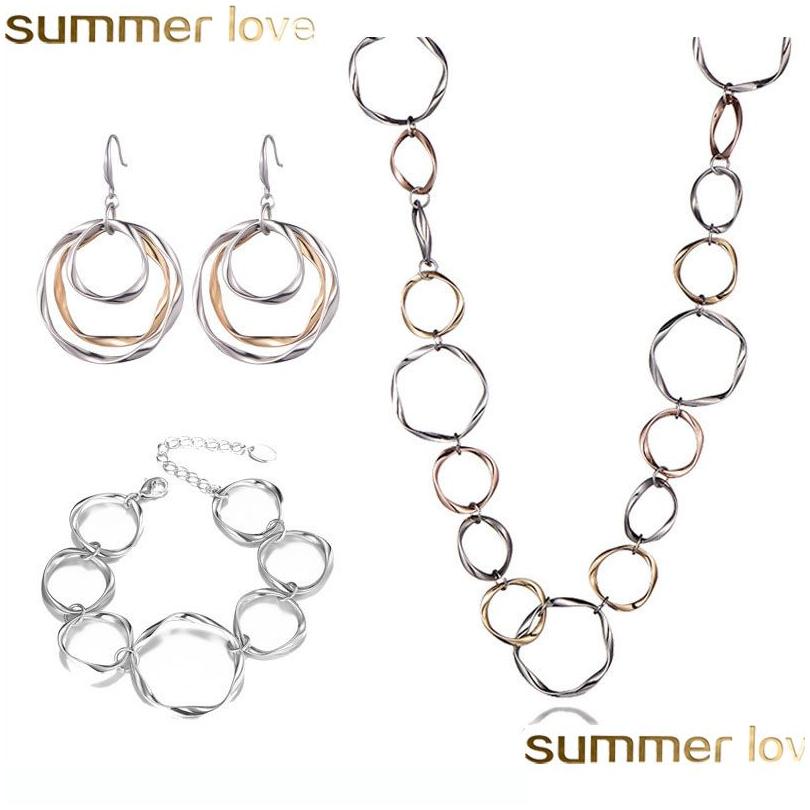 Other Mti Round Circles Chain Link Necklace Bracelets For Women Siery Irregarity Metal Hoop Earrings Fashion Jewelry Gifts Drop Deli Dhuhr
Other Mti Round Circles Chain Link Necklace Bracelets For Women Siery Irregarity Metal Hoop Earrings Fashion Jewelry Gifts Drop Deli Dhuhr