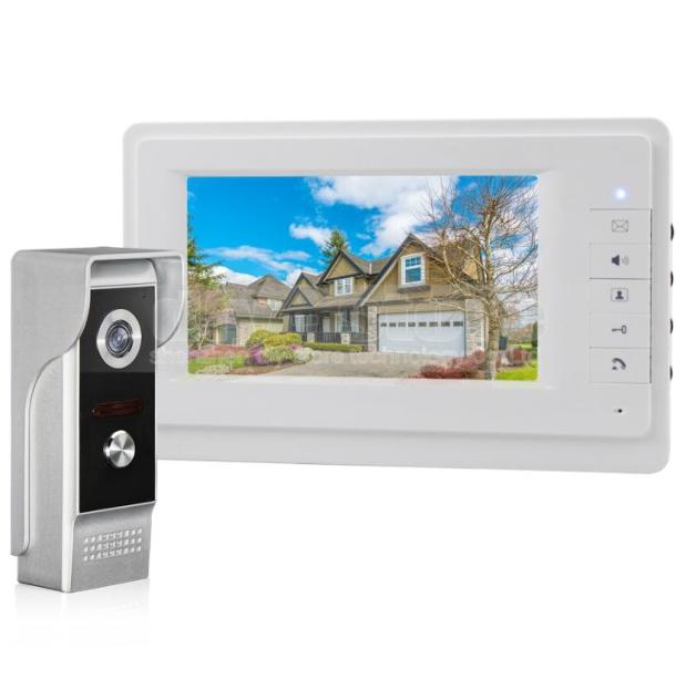 DIYSECUR 700TVLine IR Camera 7 inch TFT Color LCD Display Video Door Phone Intercom Doorbell IR Night Vision9721476