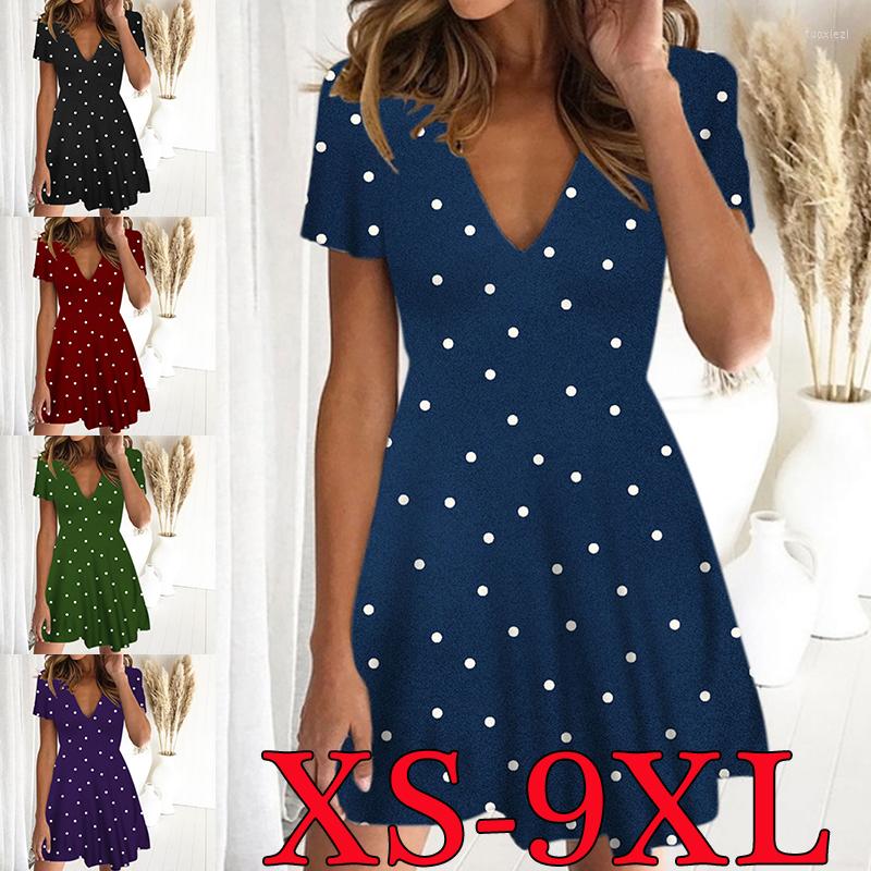 Casual Dresses Women's 2023 Printed Fashion V-Neck Mini Summer Plus Size Dress -9XL, Black
Casual Dresses Women's 2023 Printed Fashion V-Neck Mini Summer Plus Size Dress -9XL, Black