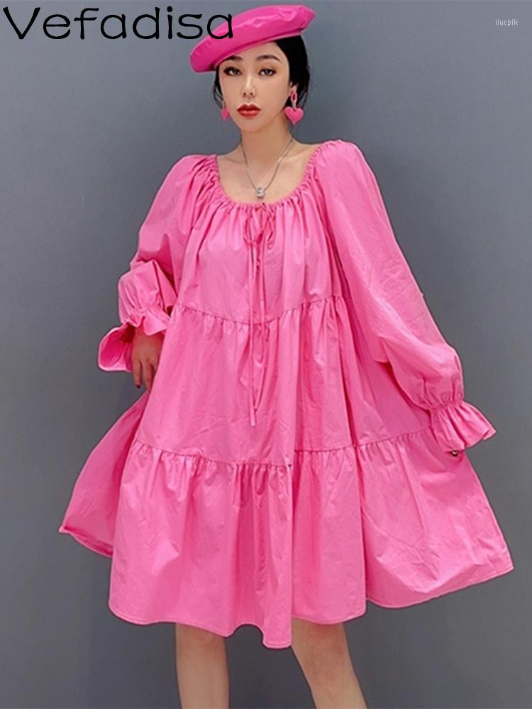 Casual Dresses Vefadisa2023 Spring Summer Korean Fashion Cake Skirt A Cute Women Wear Lovely Girls Pink And Black Strapless Ball Gown ZY136
Casual Dresses Vefadisa2023 Spring Summer Korean Fashion Cake Skirt A Cute Women Wear Lovely Girls Pink And Black Strapless Ball Gown ZY136