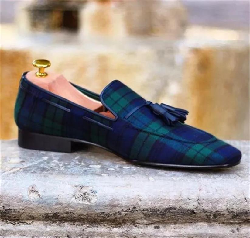 New Loafers Men Shoes Canvas Green Plaid Fashion Business Casual Wedding Party Classic Fringe Retro Gentleman CP0189548116, Clear
New Loafers Men Shoes Canvas Green Plaid Fashion Business Casual Wedding Party Classic Fringe Retro Gentleman CP0189548116, Clear