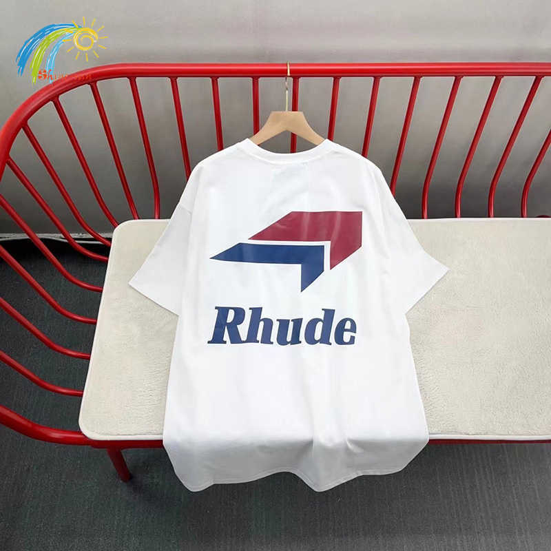 Men' Hoodies Sweatshirts Classic Track Print Rhude T Shirt Men Women 1 1 Tags Streetwear Patchwork White RHUDE Top Tee Casual Loose Short Sleeve
Men' Hoodies Sweatshirts Classic Track Print Rhude T Shirt Men Women 1 1 Tags Streetwear Patchwork White RHUDE Top Tee Casual Loose Short Sleeve