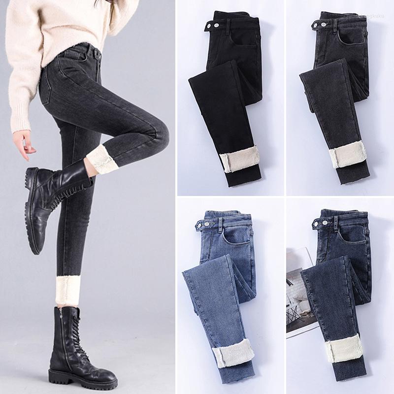 Women's Pants Winter Thick Velvet Women High Waist Skinny Jeans Simple Fleece Warm Slim Fit Stretch Lady Casual Denim Ankle Length Pencil, 01
Women's Pants Winter Thick Velvet Women High Waist Skinny Jeans Simple Fleece Warm Slim Fit Stretch Lady Casual Denim Ankle Length Pencil, 01