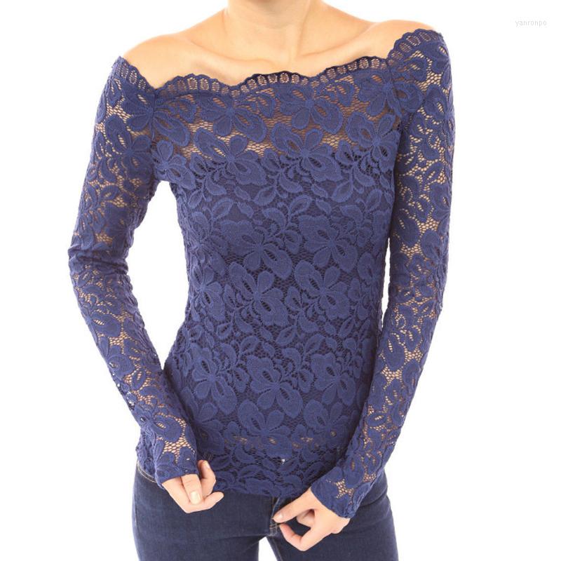 Women' Blouses Elegant Hollow Crochet Shirts Ladies 2023 Sexy Off Shoulder Lace Blouse For Women Long Sleeve Slim Fit Tops Blusas Mujer, Black
Women' Blouses Elegant Hollow Crochet Shirts Ladies 2023 Sexy Off Shoulder Lace Blouse For Women Long Sleeve Slim Fit Tops Blusas Mujer, Black