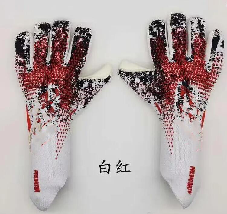 New Goalkeeper Football Gloves Full Latex Goalkeeper Falcon Gloves Match Professional Anti slip Thickened Durable Breathable